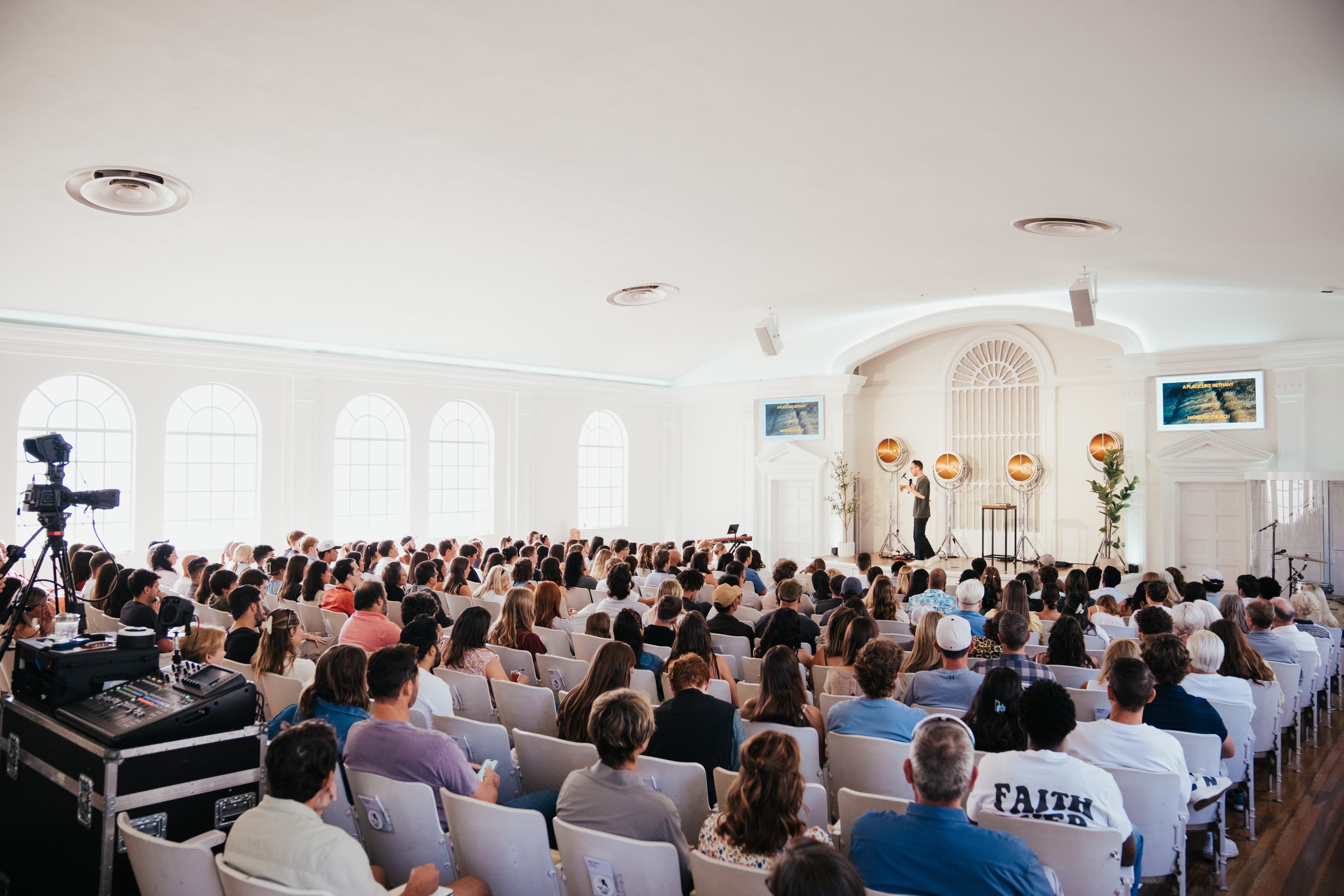 Harbour Church gathered for Sunday worship